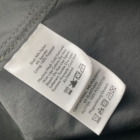 Eddie Bauer Travex Blazer Mens 46 Gray Tech Travel Sport Coat 3 Button Stretch - Picture 9 of 9